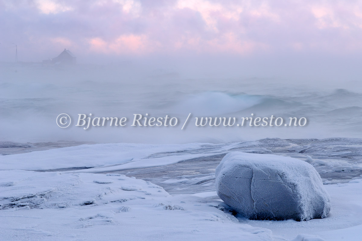 Frostrøyk i Varanger - Finnmark