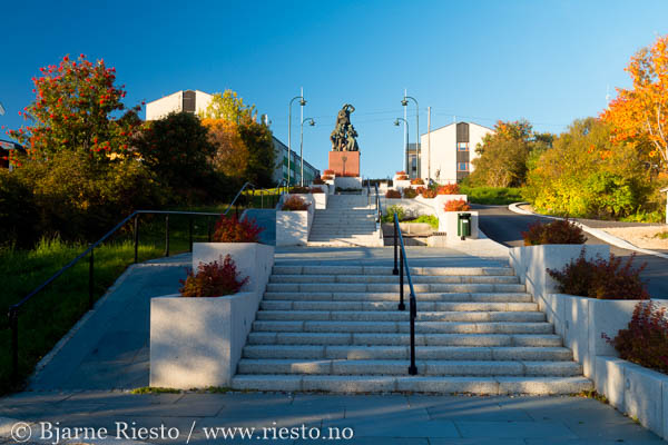 Bølge. Varangerfjorden, Finnmark 